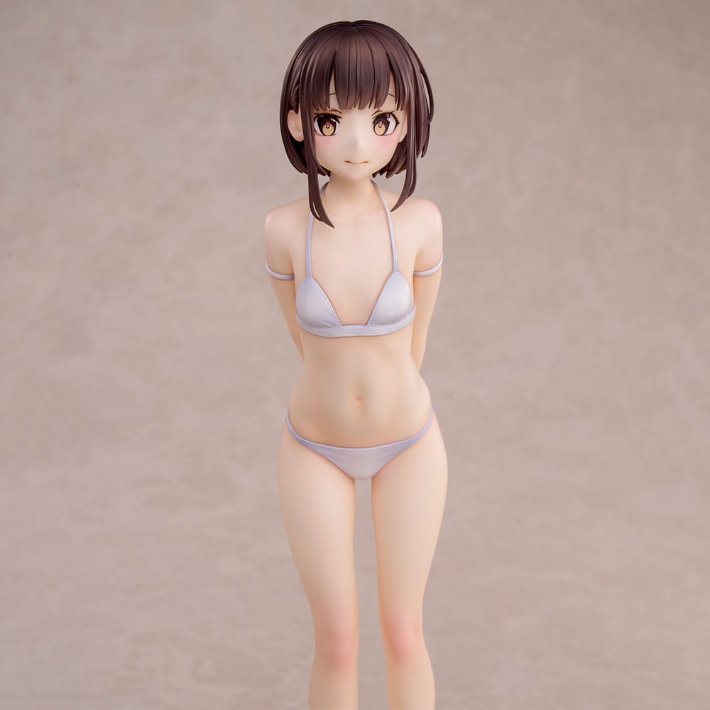Swimsuit Hoodie Misaki (Original Character) Illustration by Jonsun