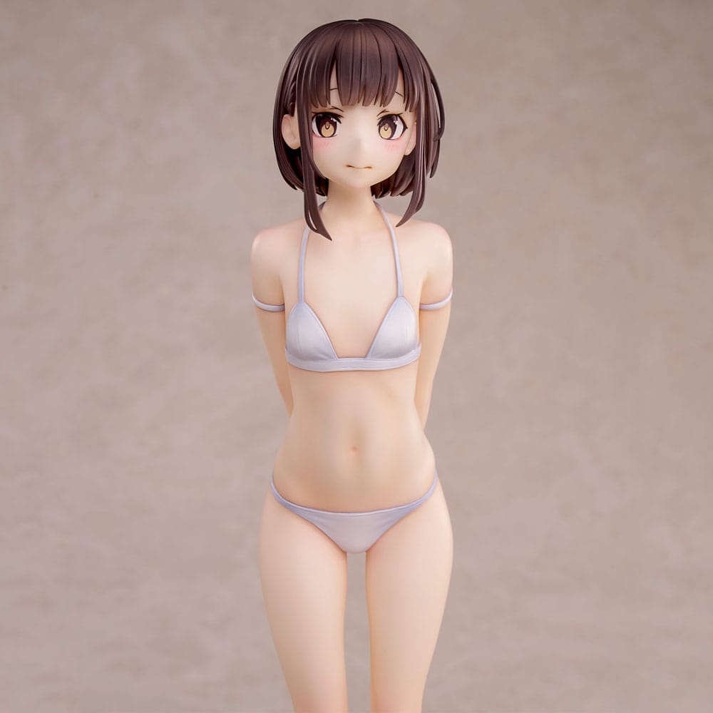 Swimsuit Hoodie Misaki (Original Character) Illustration by Jonsun