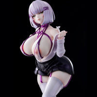 Original Character PVC Statue Silver-haired girl Illustration by Mitsudoue 25 cm