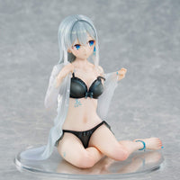 Original Character PVC Statue 1/7 Silver-Haired Girl Sky Blue Morning Special Outfit Ver. by Fuumi Illustration 16 cm