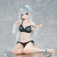 Original Character PVC Statue 1/7 Silver-Haired Girl Sky Blue Morning Special Outfit Ver. by Fuumi Illustration 16 cm