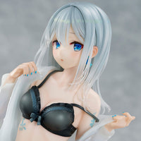 Original Character PVC Statue 1/7 Silver-Haired Girl Sky Blue Morning Special Outfit Ver. by Fuumi Illustration 16 cm