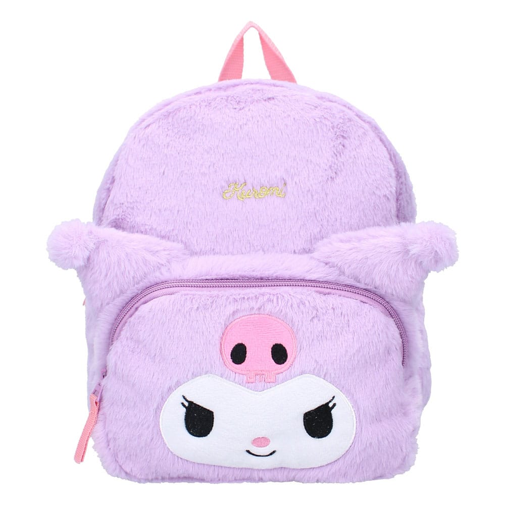 Sanrio Backpack Kuromil Fluffy Festival Purple 26 cm