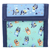 Bluey Wallet Black Bluey Best Friends Fun