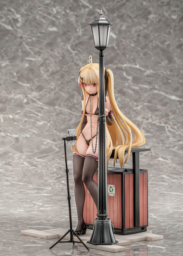 Original Character PVC Statue 1/6 Gyakuryuu Chakai Asaba Tokisaki Illustration By Taketori Zaiku 25 cm