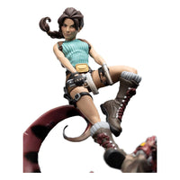 Tomb Raider Mini Epics Vinyl Figure Lara Croft & Raptor 24 cm