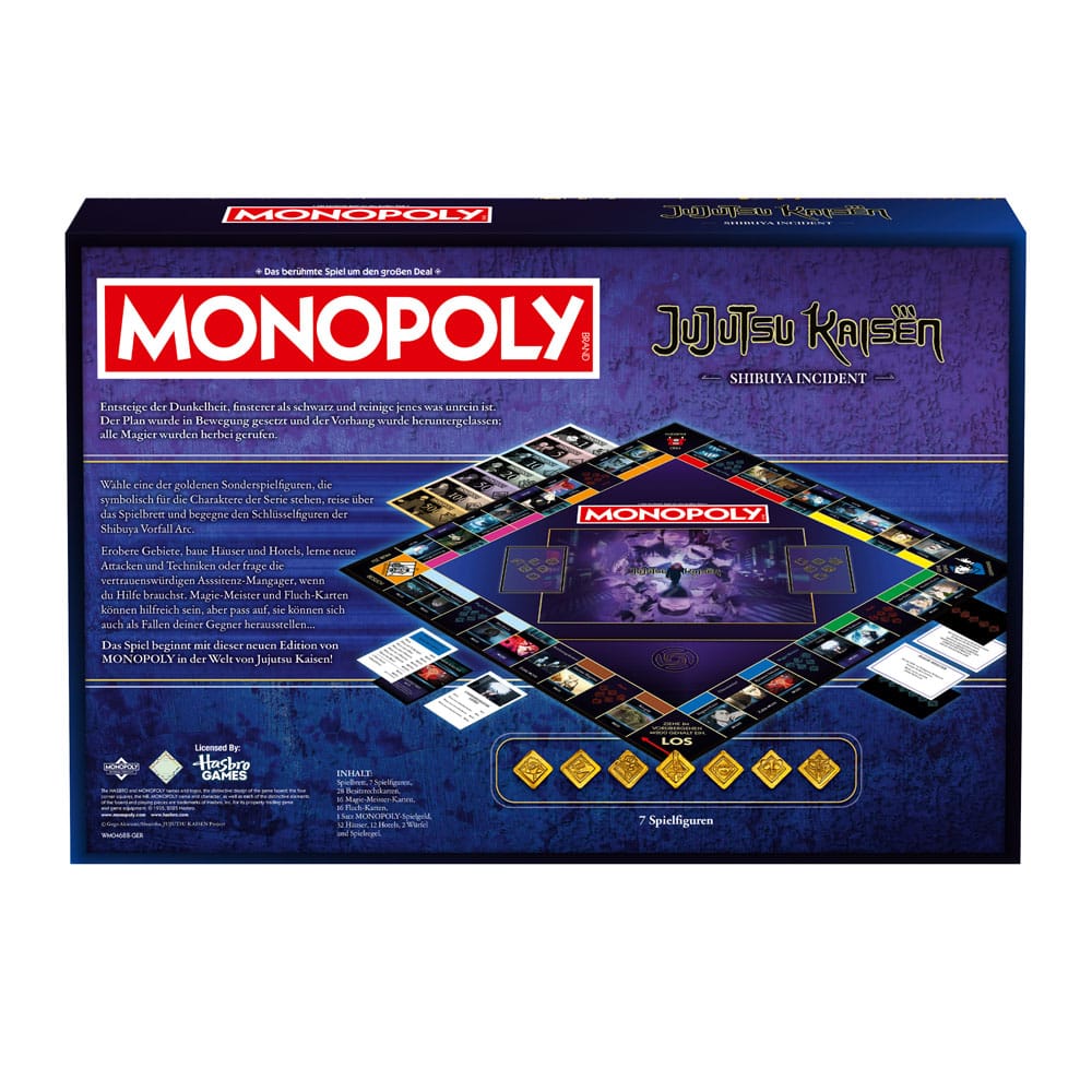 Monopoly Board Game Jujutsu Kaisen Season 2 *German Version*