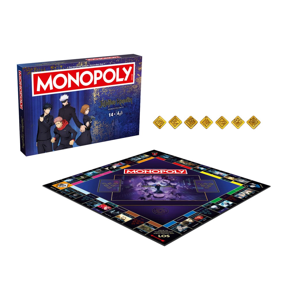 Monopoly Board Game Jujutsu Kaisen Season 2 *German Version*