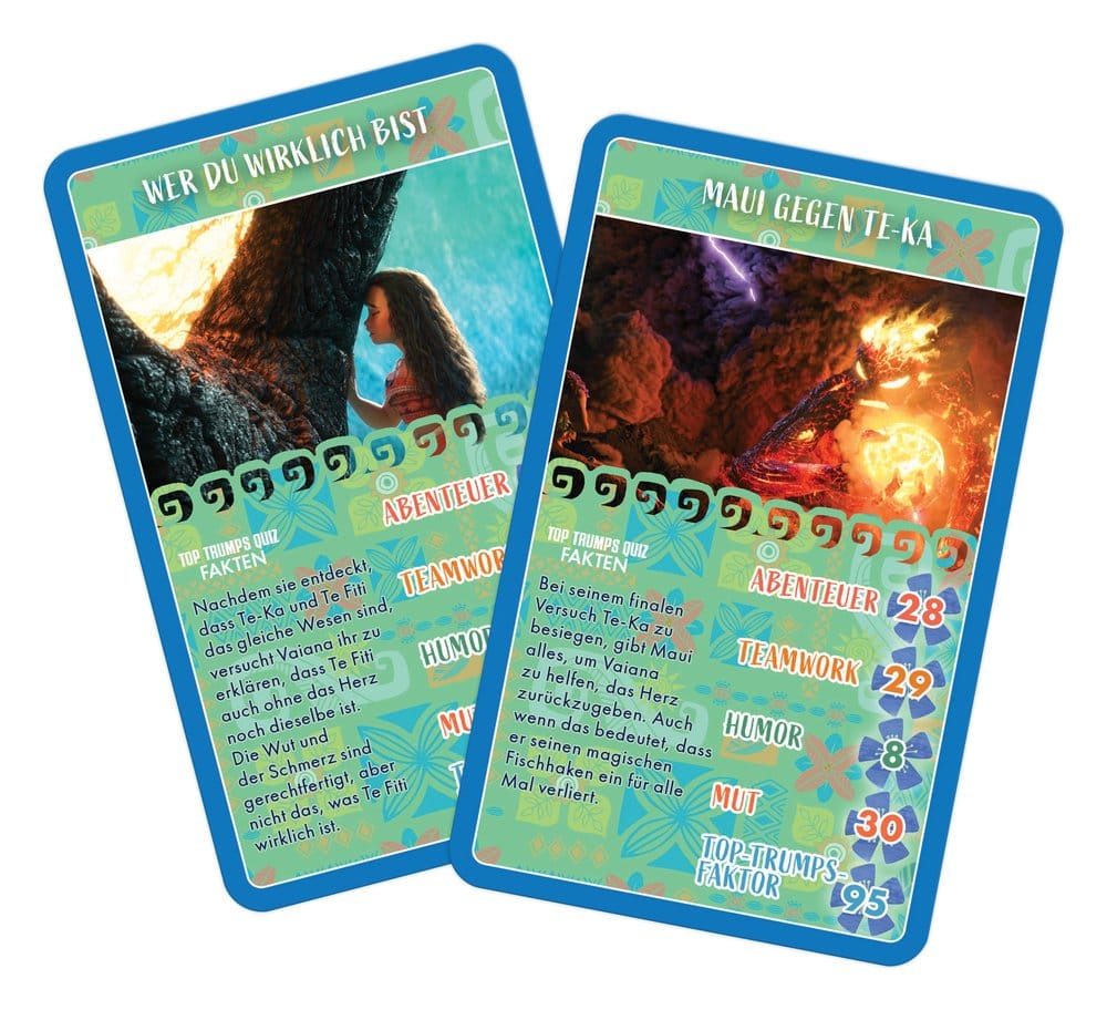 Moana Card Game Top Trumps *German Version*