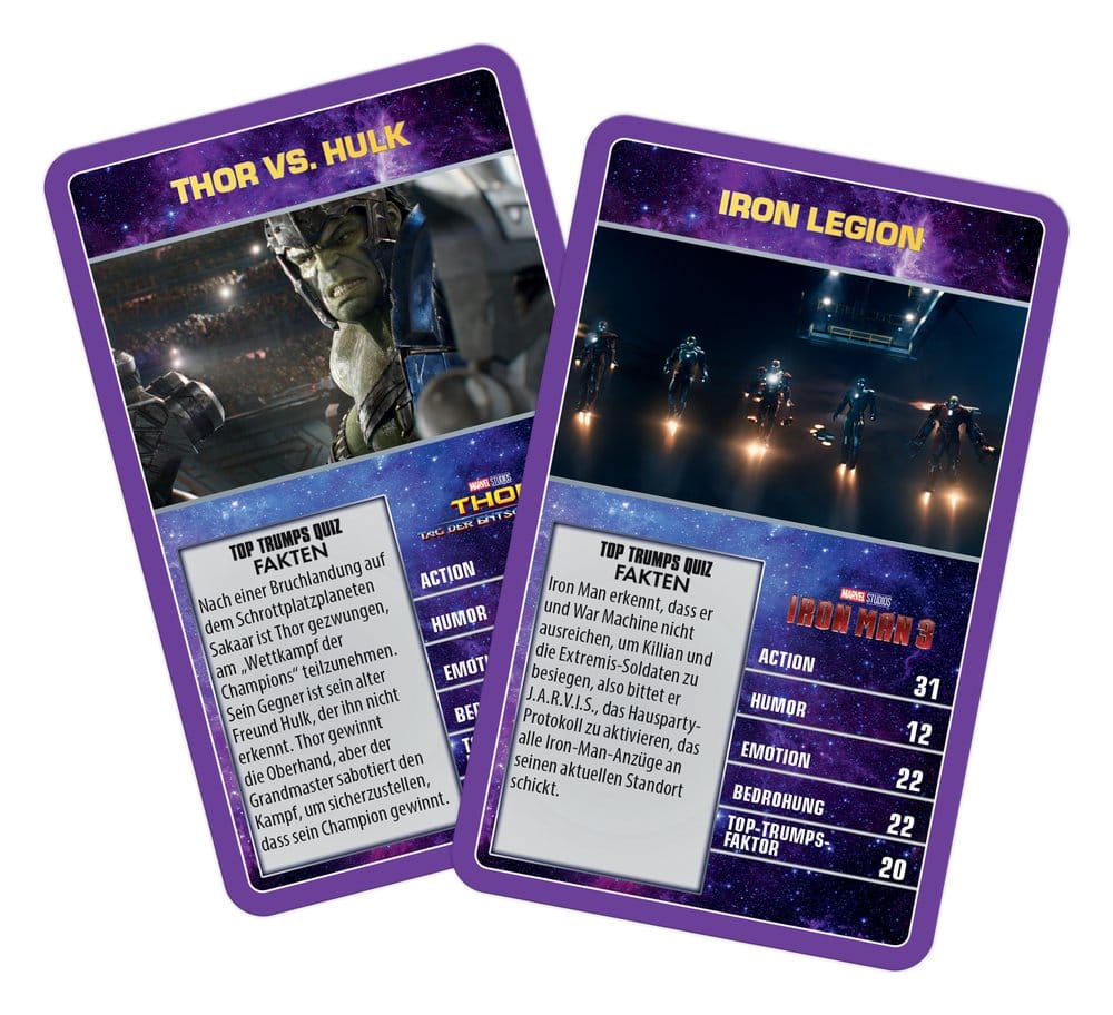Marvel Card Game Top Trumps Collectables *German Version*