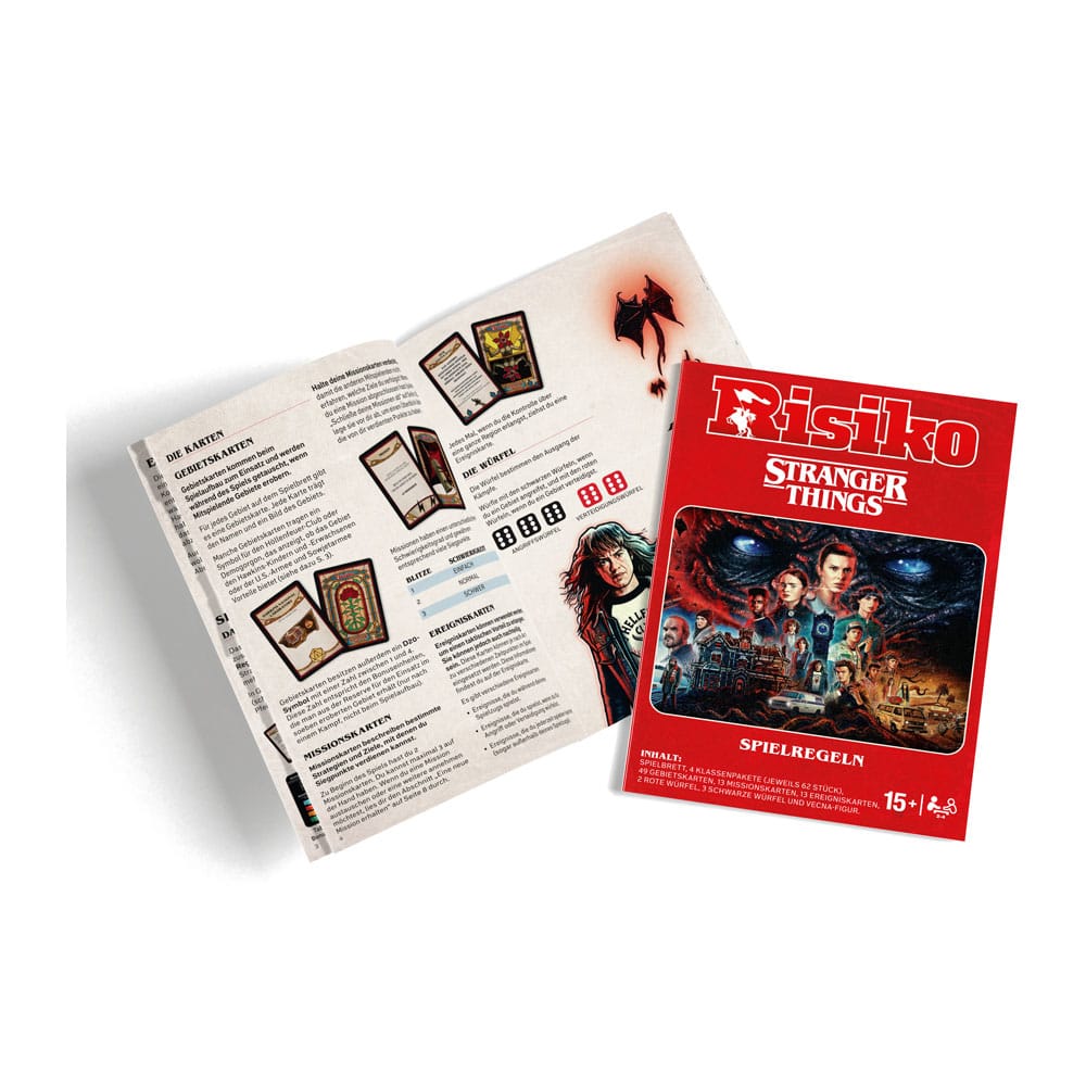 Stranger Things Board Game Risk *German Version*