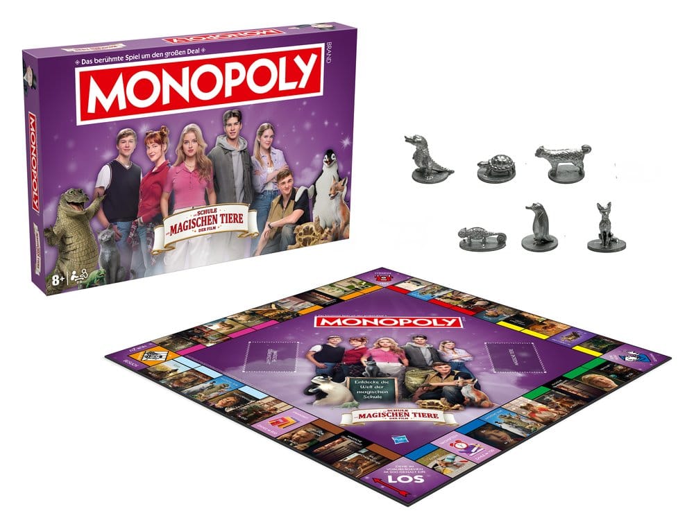 Monopoly Board Game School of Magical Animals *German Version*