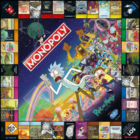 Rick and Morty Board Game Monopoly *German Version*