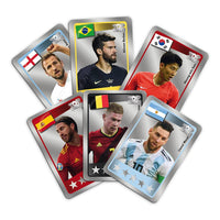 World Football Stars Top Trumps Match The Crazy Cube Game