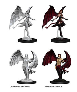 D&D Nolzur's Marvelous Miniatures Unpainted Miniatures Succubus & Incubus Case (6)