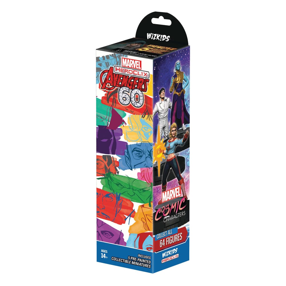 Marvel HeroClix: Avengers 60th Anniversary Booster Brick (10)