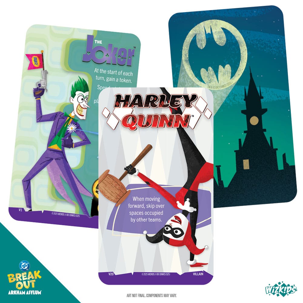 DC Breakout: Arkham Asylum Card Game *English Version*