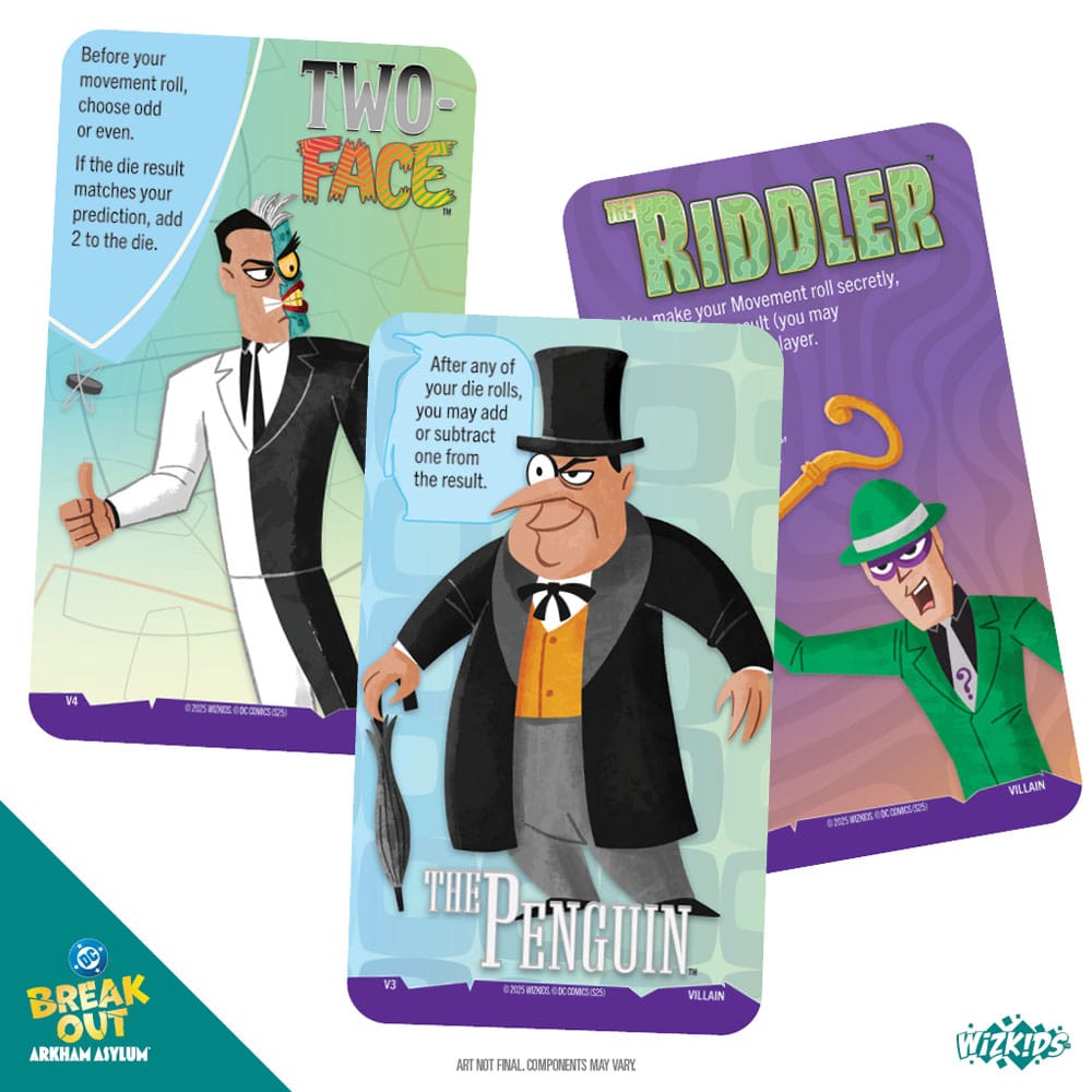 DC Breakout: Arkham Asylum Card Game *English Version*