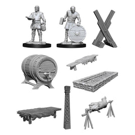 WizKids Deep Cuts Unpainted Miniatures Vikings