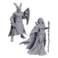 D&D Nolzur's Marvelous Miniatures Unpainted Miniatures 2-Pack 50th Anniversary Elves