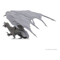 D&D Nolzur's Marvelous Miniatures Unpainted Miniature Adult Red Dragon Tyrant 18 cm