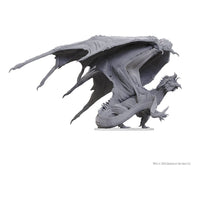 D&D Nolzur's Marvelous Miniatures Unpainted Miniature Adult Red Dragon Tyrant 18 cm