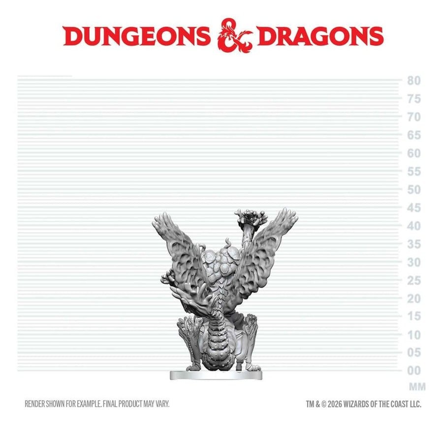 Dungeons & Dragons Nolzur's Marvelous Miniatures Unpainted Miniature Mi-Go 14 cm