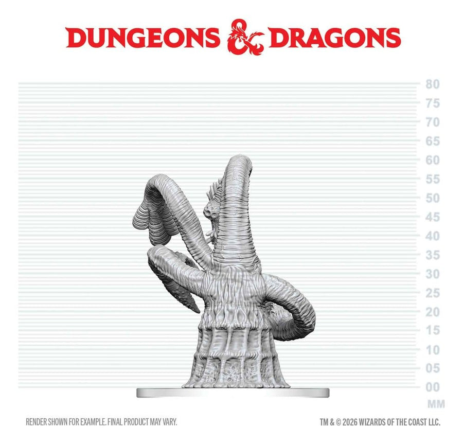 Dungeons & Dragons Nolzur's Marvelous Miniatures Unpainted Miniature Yithian 14 cm