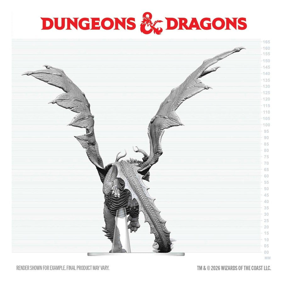 Dungeons & Dragons Nolzur's Marvelous Miniatures Unpainted Miniature Adult Spirit Dragon 24 cm