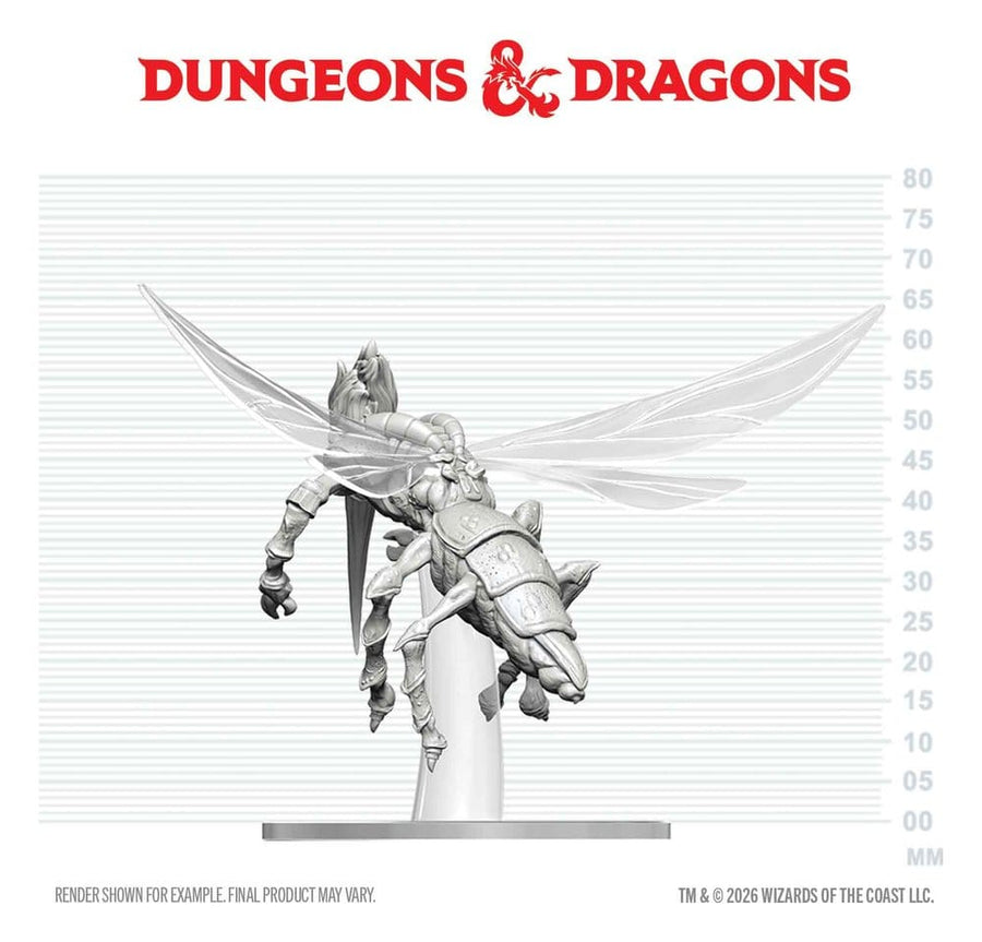 Dungeons & Dragons Nolzur's Marvelous Miniatures Unpainted Miniature Chasme 17 cm