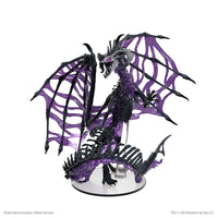 D&D Icons of the Realms Boxed prepainted Miniatures Black Dracolich 30 cm