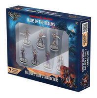 D&D Icons of the Realms pre-painted Miniatures Planescape: Baldur's Gate 3 - Character Boxed Set