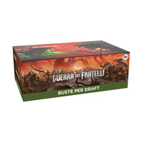 Magic the Gathering La Guerra dei Fratelli Draft Booster Display (36) italian