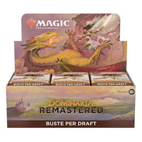 Magic the Gathering Dominaria Remastered Draft Booster Display (36) italian