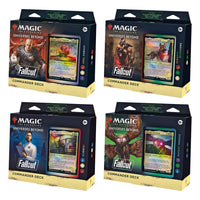 Magic The Gathering - Universes Beyond: Fallout Commander Decks - Display Case (4)