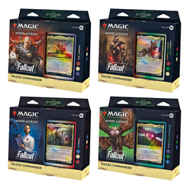 Magic the Gathering Univers infinis: Fallout Commander Decks Display (4) italian