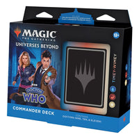 Magic the Gathering Universes Beyond: Doctor Who Commander Decks Display (4) english