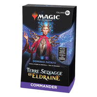 Magic the Gathering Terre Selvagge di Eldraine Commander Decks Display (4) italian