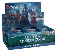 Magic the Gathering Delitti al Maniero Karlov Play Booster Display (36) italian