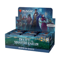 Magic the Gathering Delitti al Maniero Karlov Play Booster Display (36) italian