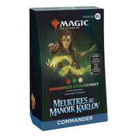 Magic the Gathering Meurtres au manoir Karlov Commander Decks Display (4) french