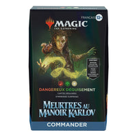 Magic the Gathering Meurtres au manoir Karlov Commander Decks Display (4) french