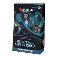 Magic the Gathering Meurtres au manoir Karlov Commander Decks Display (4) french