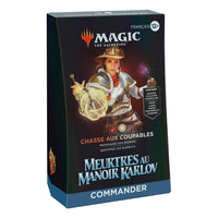 Magic the Gathering Meurtres au manoir Karlov Commander Decks Display (4) french