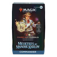 Magic the Gathering Meurtres au manoir Karlov Commander Decks Display (4) french