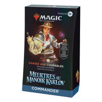 Magic the Gathering Meurtres au manoir Karlov Commander Decks Display (4) french