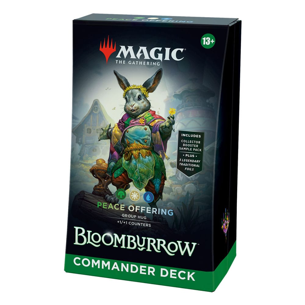 Magic the Gathering Bloomburrow Commander Decks Display (4) english