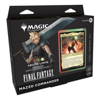 Magic the Gathering Final Fantasy Commander Decks Display (4) italian