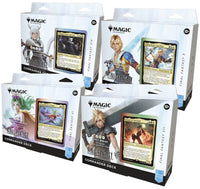 Magic the Gathering Final Fantasy Commander Decks Collector's Edition Display (4) english