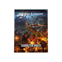 Dungeons & Dragons RPG Character Sheets 2024 english